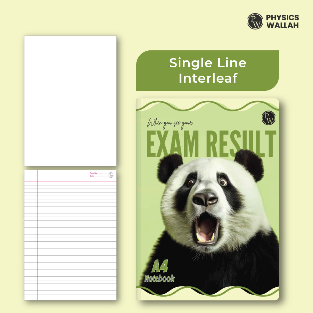 172 pages notebook