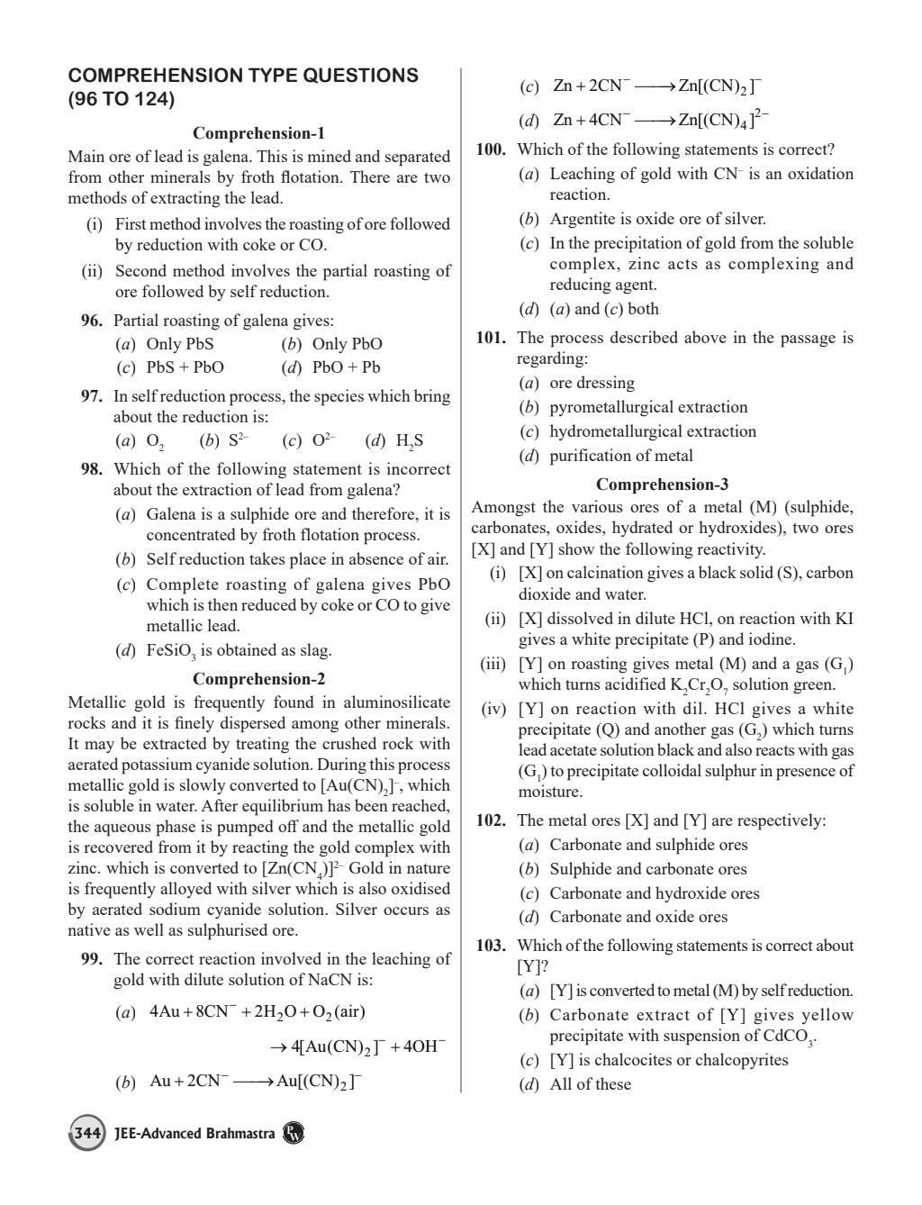 Brahmastra for JEE Advanced Chemistry (JEE Advanced Ke Questions Ka Brahmastra) For 2024 Exam--