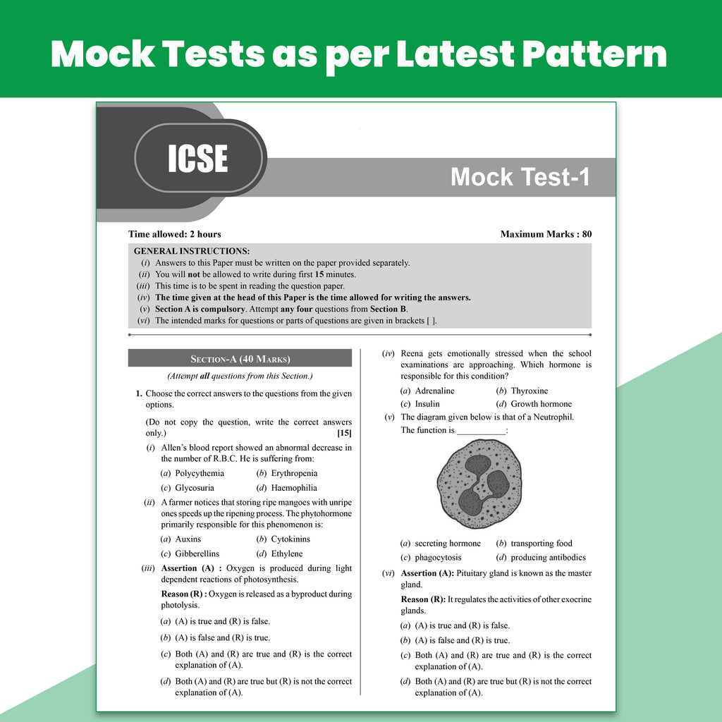 Class 10 ICSE Question & Concept Bank Biology 2027 Chapterwise & Topicwise By Upasana Mam & Yogita Mam | Solved PYQs | 40% Competency & Application Based Practice Questions