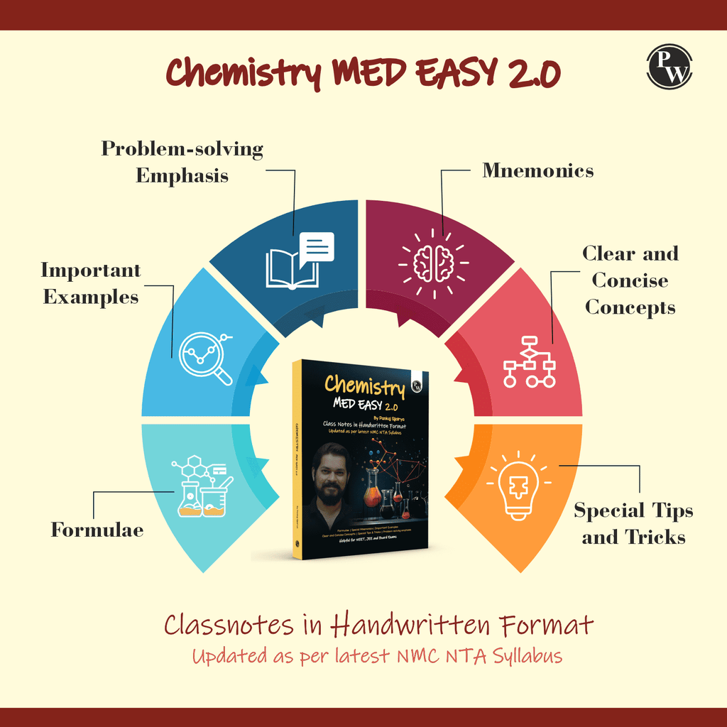 Chemistry Med Easy | Notes, Formulas, Tips & Tricks for NEET/JEE & Board Exams | Pankaj Sir Chemistry Handwritten Notes --