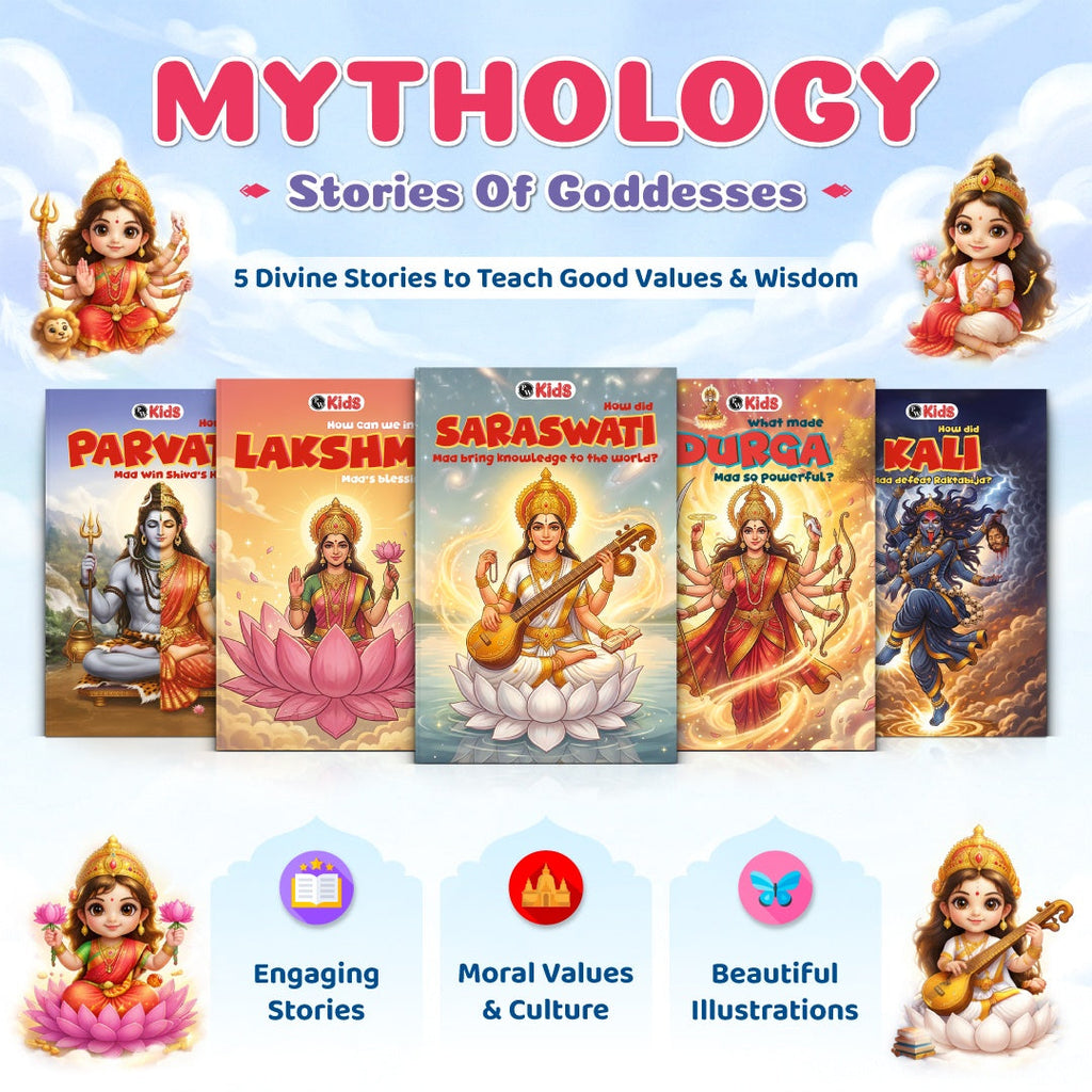 Mythology Set of 10 Books of Gods & Goddesses
