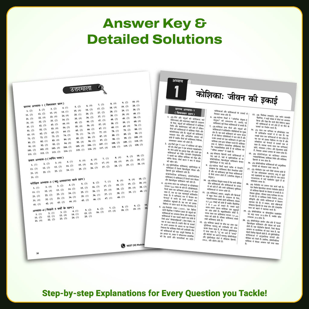 PW Arjuna For NEET Hindi Class 11 Physics, Chemistry, Botany and Zoology Modules with Solutions Combo Set of 13 Books (2026 Edition)