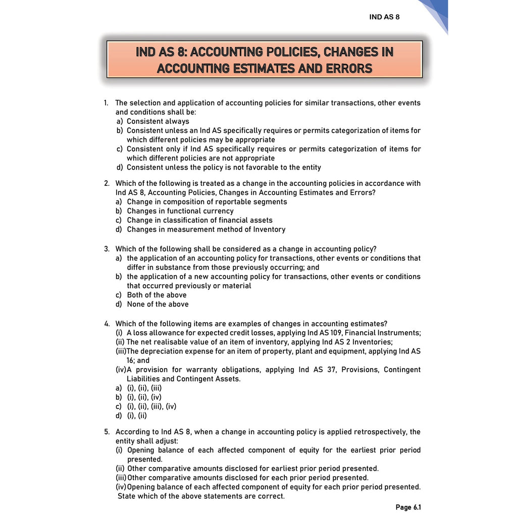 CA Final Financial Reporting MCQs & Case Scenarios Booklet By CA Nitin Goel For May 2027 Exams | Detailed Coverage of Latest Syllabus, All ICAI SM, RTP, MTP & PYQs Covered