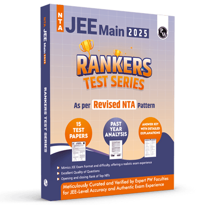 15 JEE Main Rankers Test Series 2025 As Per Revised NTA Pattern (75 Questions) | Elaborated Solutions with College Cutoff and Shiftwise Past Paper Analysis