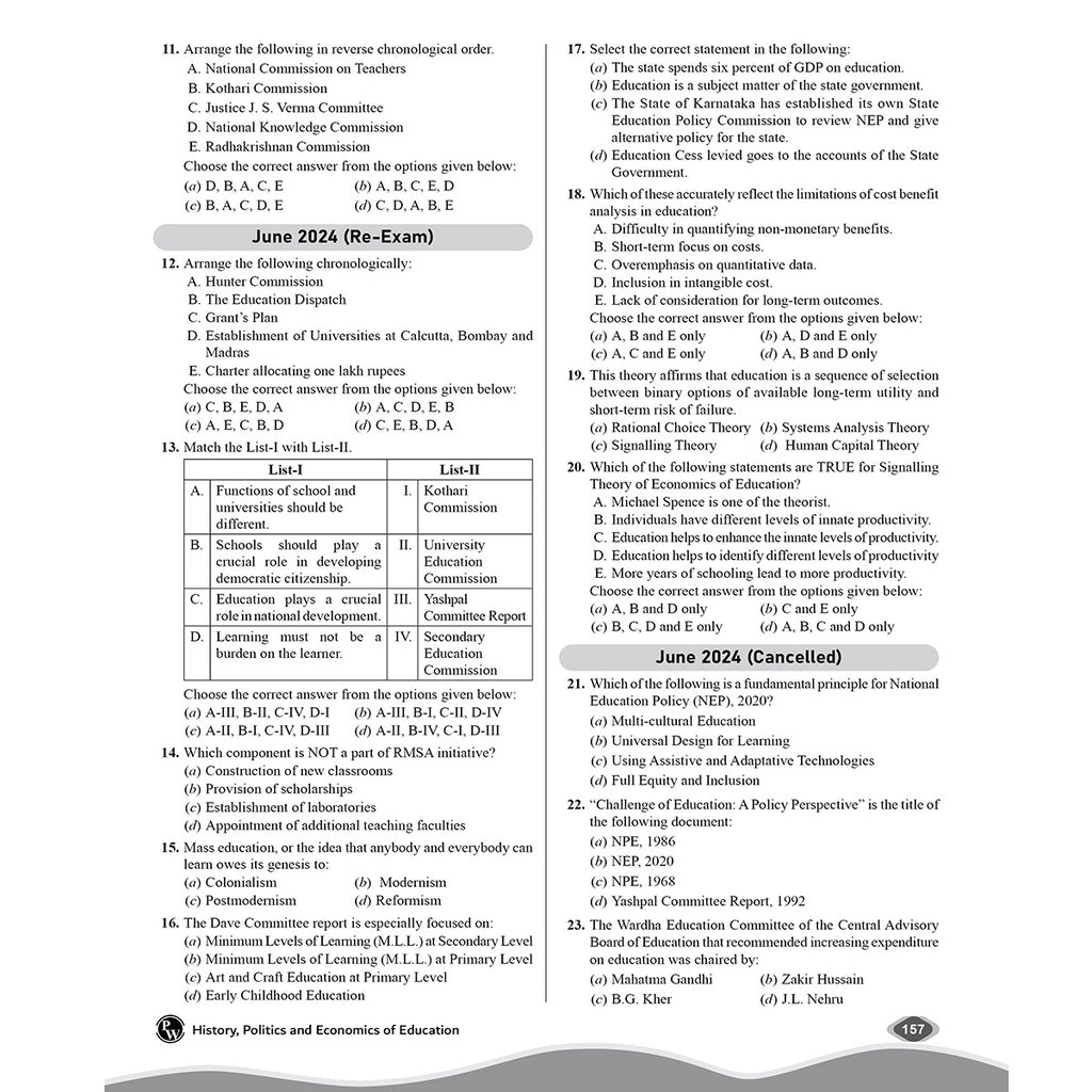 UGC-NET Education PYQ 12 Years (2014-2025)|Latest December Session Paper Covered| Chapterwise & Yearwise Previous Year Solved Papers For Phd Entrance, SET, GATE, CUET UG & PG