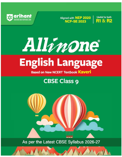 Arihant All in One English Language (Kaveri) Class 9 for CBSE Exam 2026-27