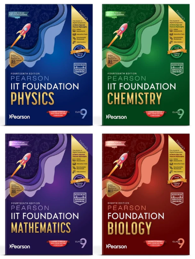 Pearson IIT Foundation' 26 Class 9 PCMB
