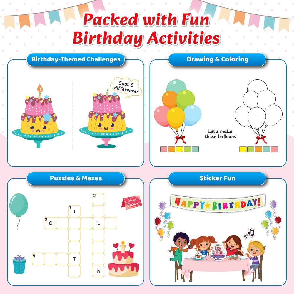 Activity Book, 30 Days of Birthday Adventure