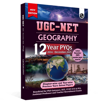 PW UGC-NET Geography PYQ 12 Years (2014-2025)|Latest December Session Paper Covered|Chapterwise & Yearwise Previous Year Solved Papers For Phd Entrance, SET, GATE, CUET UG & PG