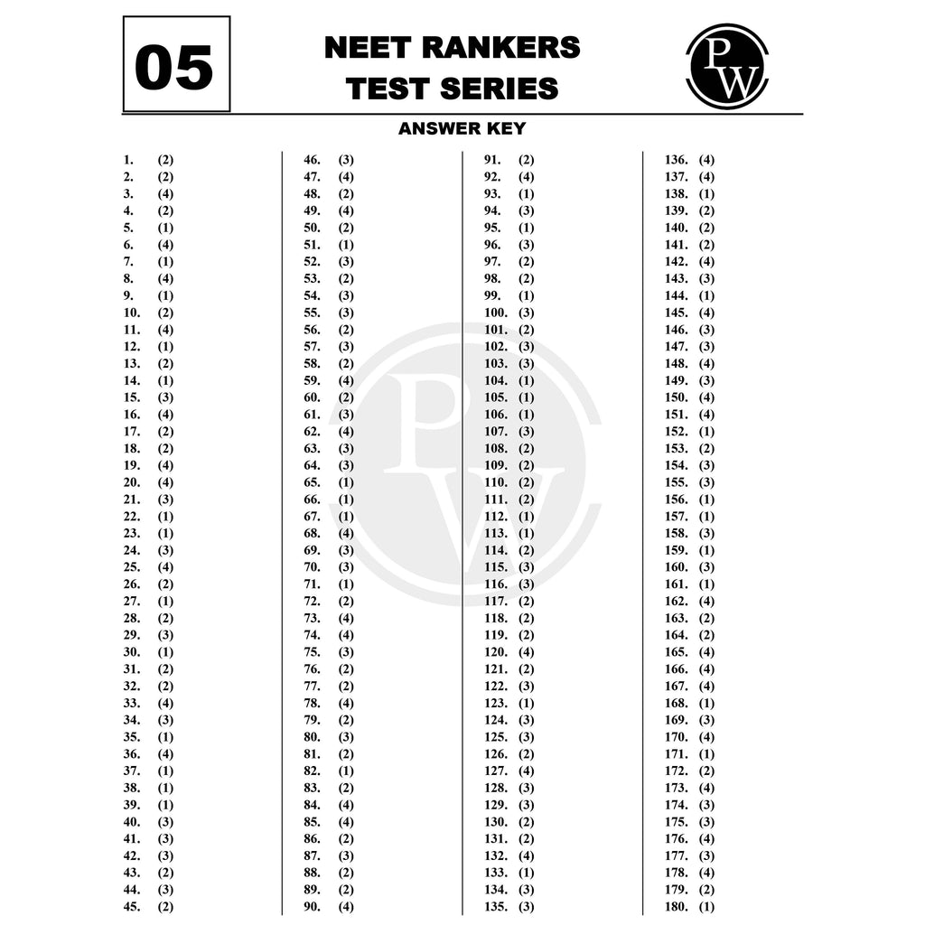 PW NTA NEET Rankers Test Series 2026 Class 11 | 10 NEET Level Test Papers with Solutions | Past Year Analysis