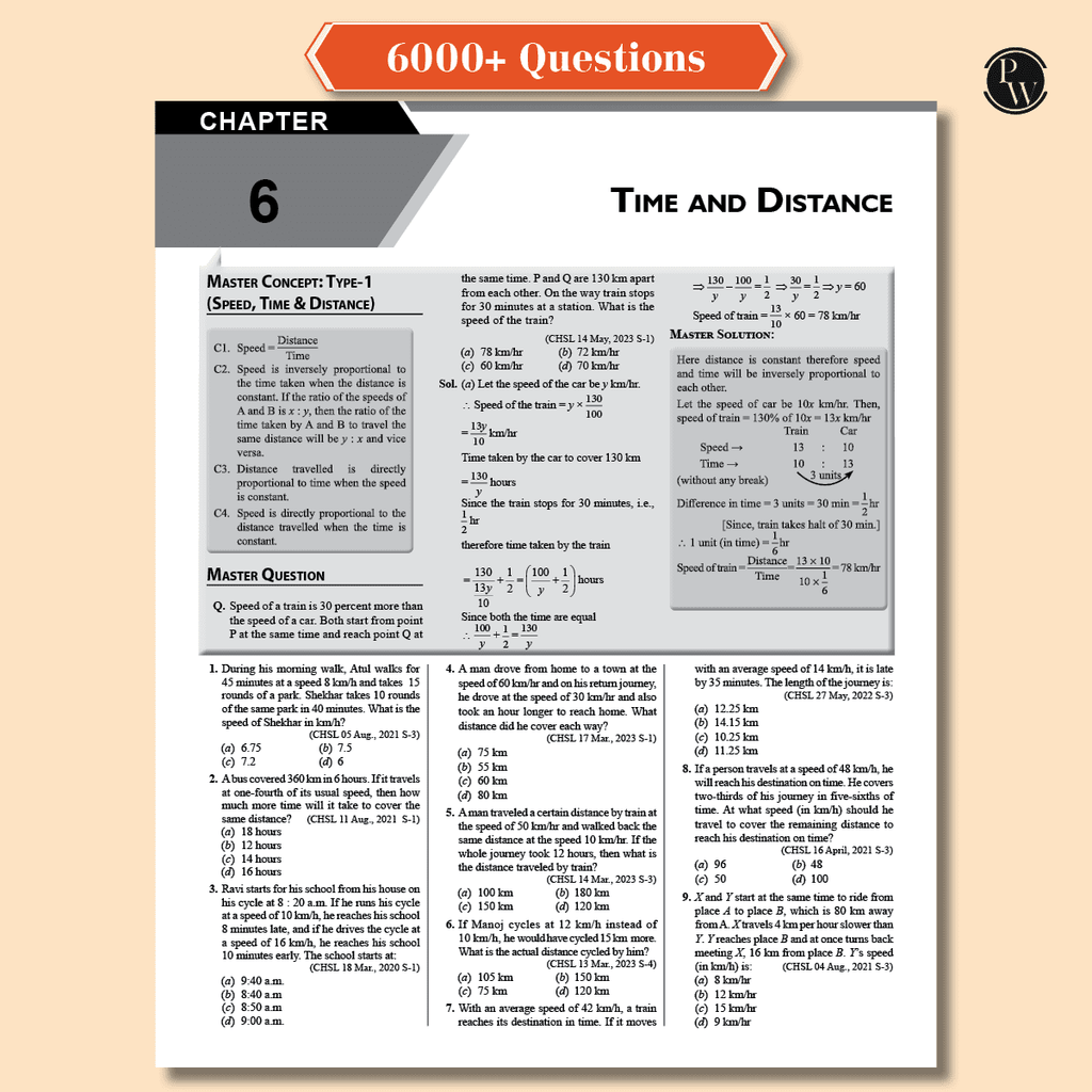 PW Selection Mantra For SSC CHSL Exam 2025 English Edition l Chapterwise and Typewise Previous Years Solved Papers Till 2024 with 5 Online CBT & Revision Vibes