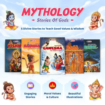 Mythology Set of 10 Books of Gods & Goddesses