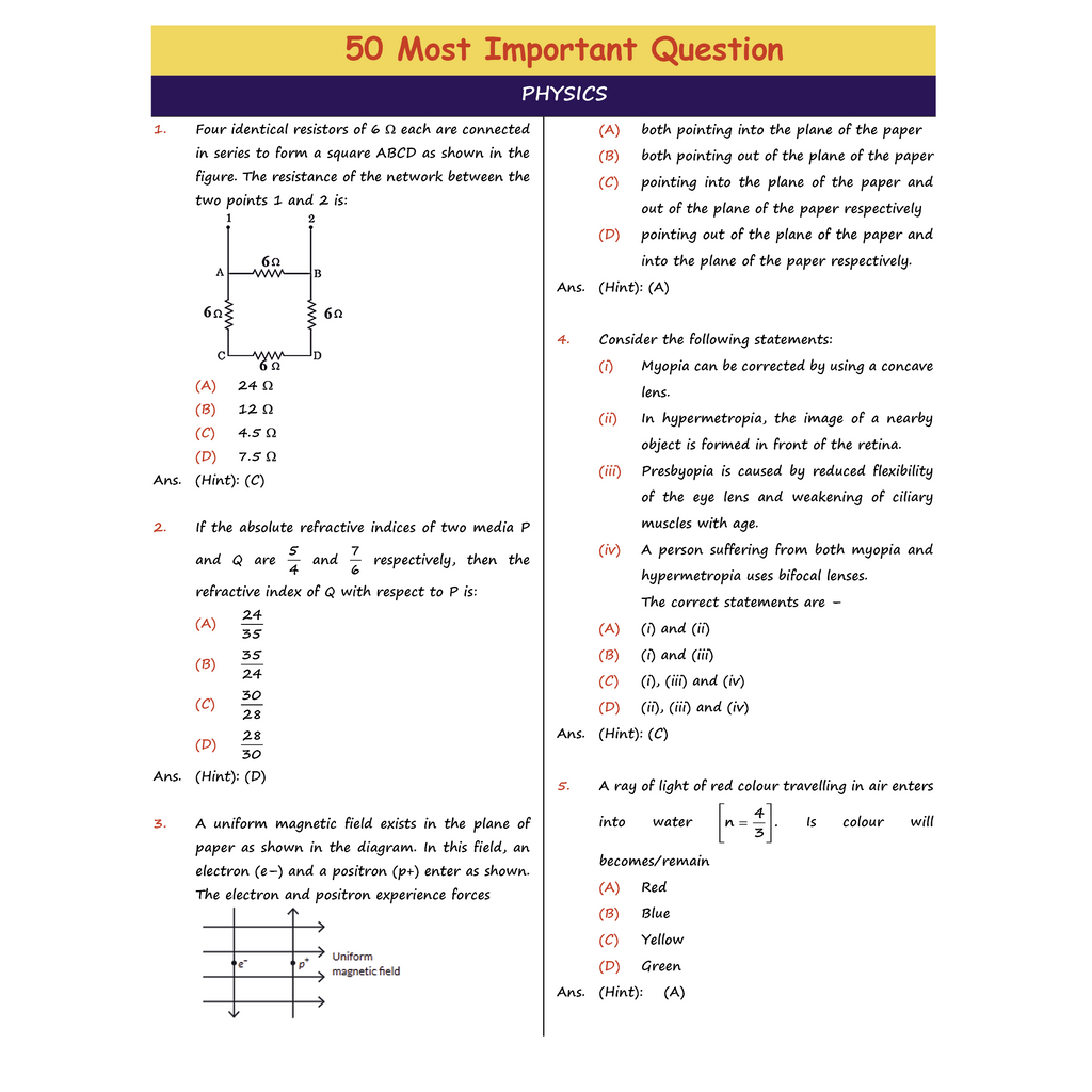 CBSE Class 10 Science Project 45 Quick Revision Notes 2025-26 | Handwritten Notes, Final Revision | Most Important Questions