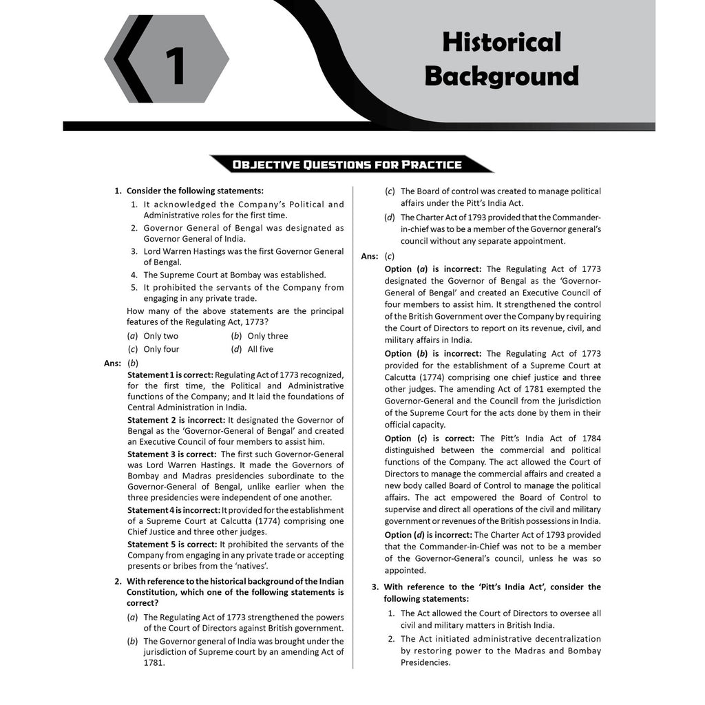 PW UPSC Mission Prelims Indian Polity Question Bank Chapterwise Topicwise | 700+ Handpicked Questions & Important Topics Covered with Detailed Explanation