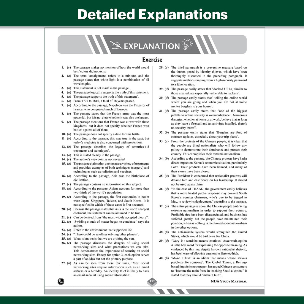 Shaurya NDA Book 2027 – NDA/NA General Ability English | Latest 2026 Solved Paper | Comprehension, Verbal Ability, Vocabulary | Chapterwise Theory, PYQs, Practice Exercises