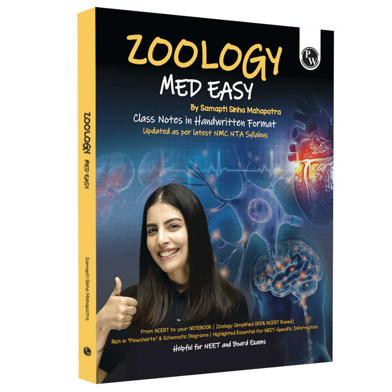 Zoology Med Easy For NEET and Board Exams 2024-25 | Flowcharts, Schematic Diagrams Samapti Sinha Mahapatra Handwritten Notes