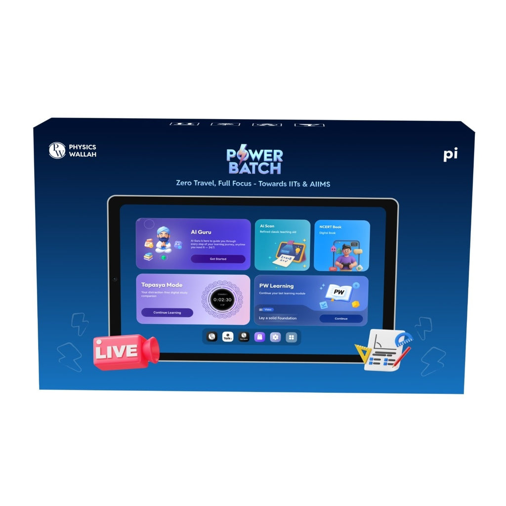 Powerbatch Pi Tab Complete Learning Kit with Welcome Pack & Goodies  (Course to be purchased separately)