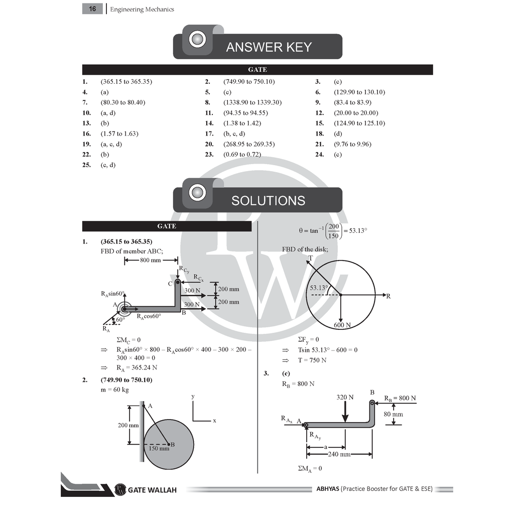 GATE & ESE Abhyas Practice Booster For Mechanical Engineering Vol 1 & 2, ESE General Studies and Engineering Mathematics & General Aptitude Combo Set of 4 Books