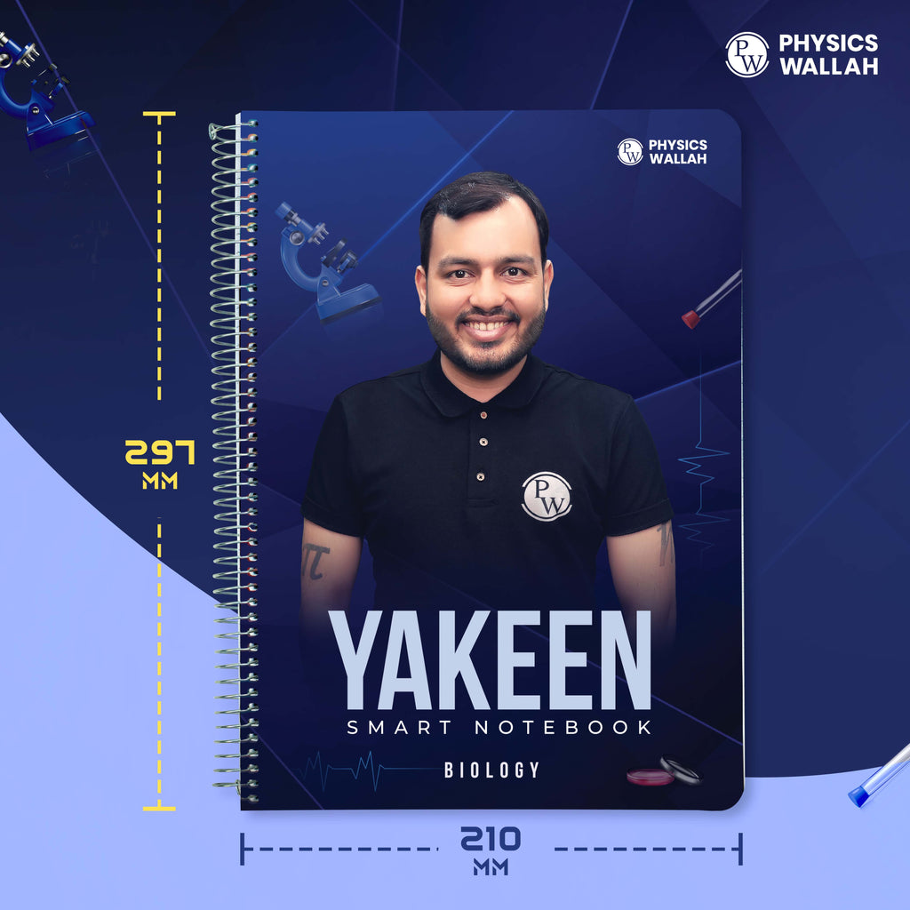 YAKEEN SMART NOTEBOOK (Biology) 300 page Spiral A4