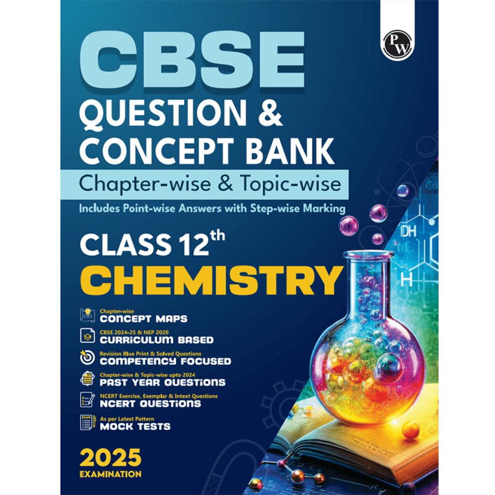 CBSE Question & Concept Bank (QCB) Class 12 Chemistry 2024 - 2025 Chapter-wise and Topic-wise Solved Questions