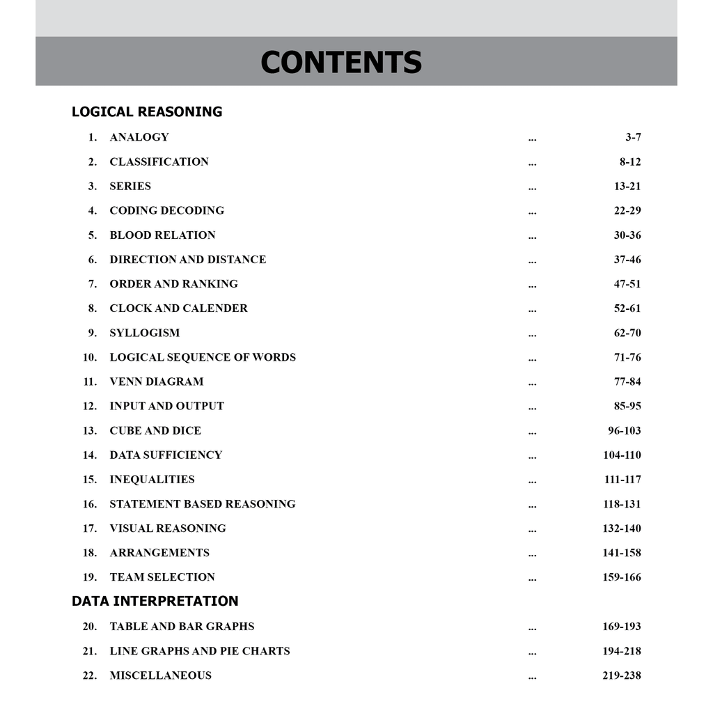 IPMAT Logical Reasoning and Data Interpretation | Topicwise Coverage | Chapterwise PYQs | 900+ Questions | 5 Sectional Tests & 5 Full Mock Tests For IPMAT & JIPMAT