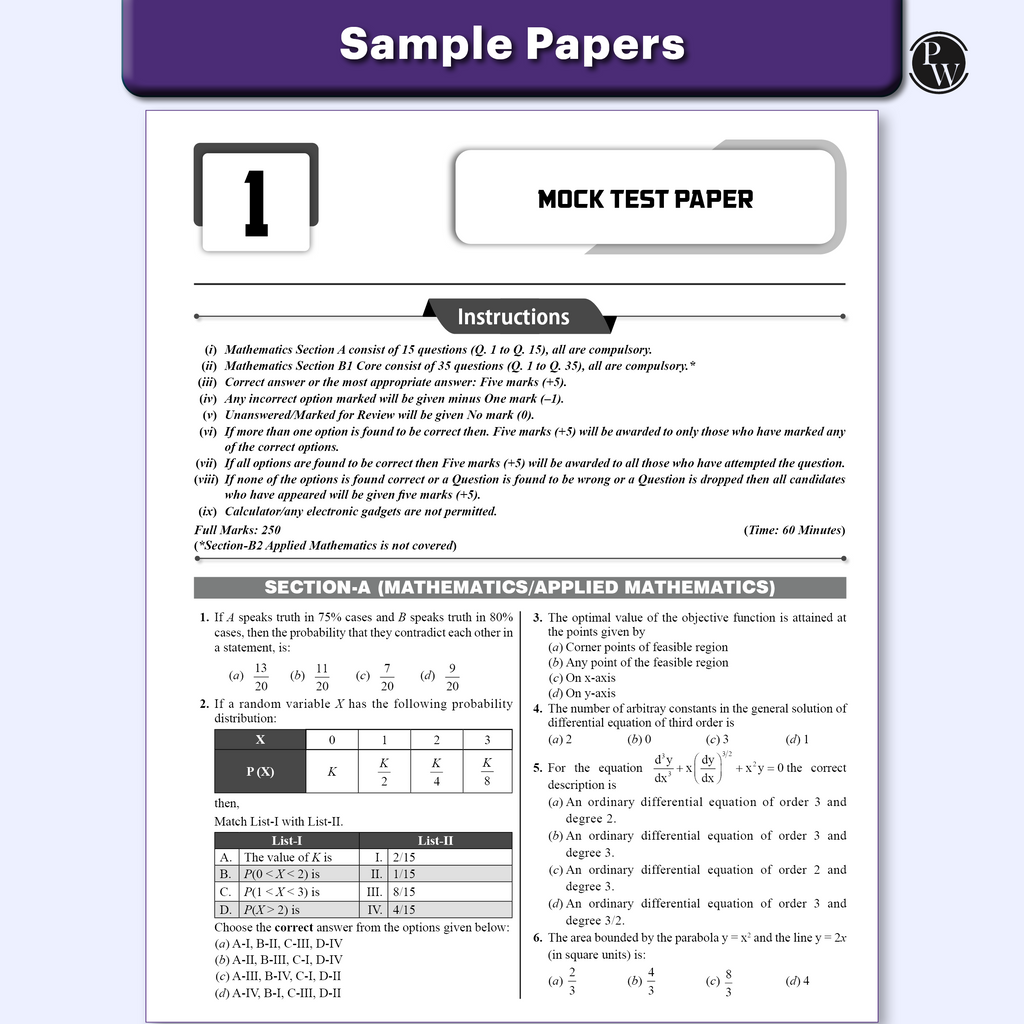 CUET (UG)  Physics, Chemistry, Mathematics, General Aptitude Test & English Combo Set of 5 Books Chapterwise & Topicwise Question Bank For 2026 Exam