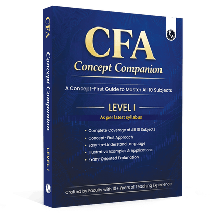 CFA Level 1 Book 2027 Edition | Concept Companion | Complete Coverage of All 10 Subjects with Concept First Approach & Easy Exam Oriented Explanations with Examples As per latest syllabus