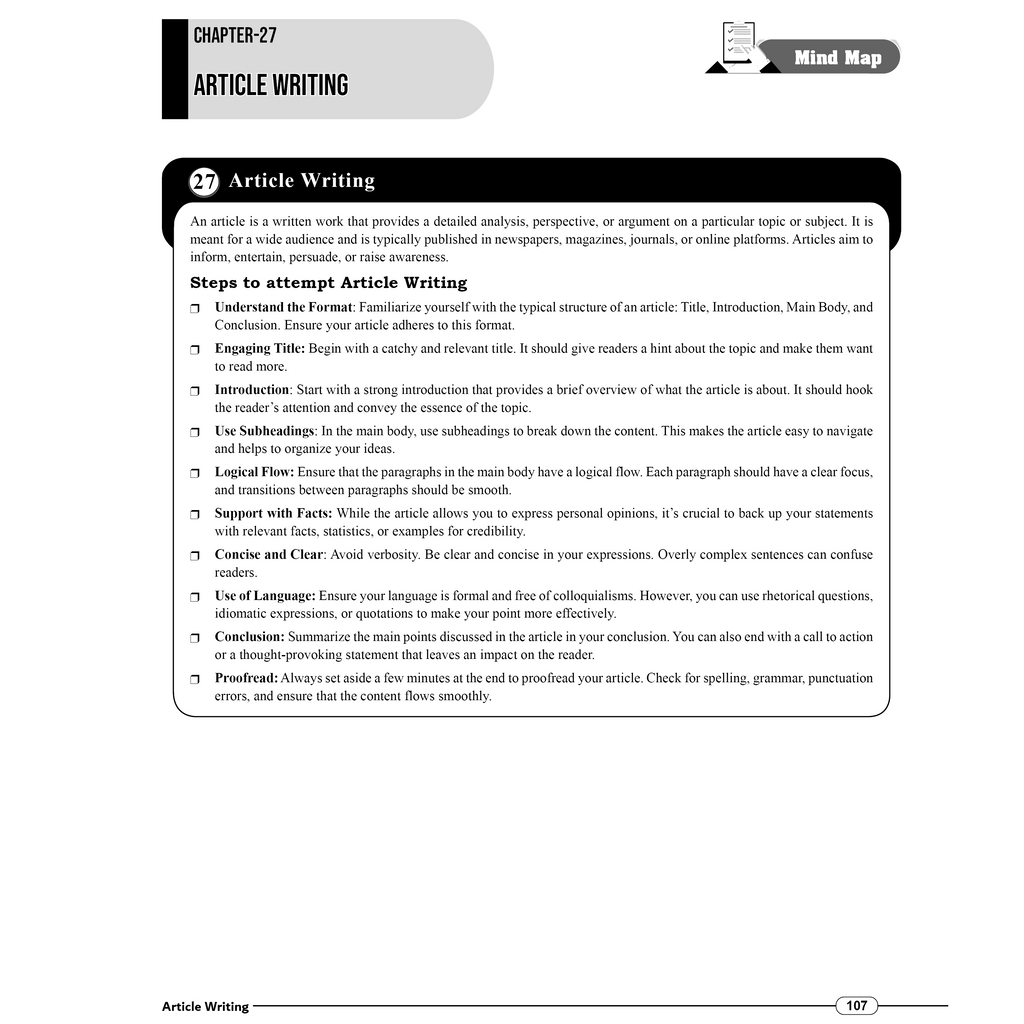 MP Board Mind Map Class 12th | Science, Mathematics & English | Last Minute Revision Notes