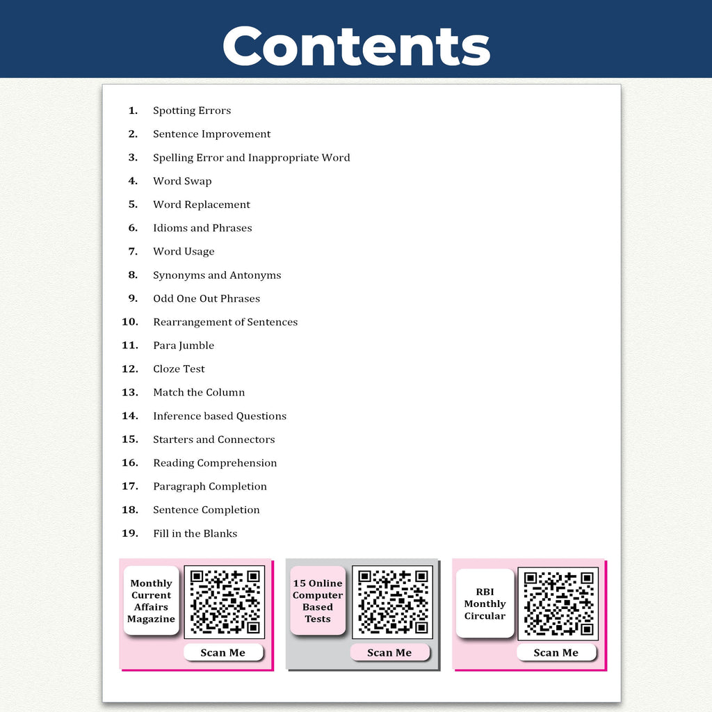 Banking Game Changer English Language Prepnotes & 3000+ PYQs By Anchal Ma'am For 2026-27 Exams | Chapterwise Theory with 15 Online CBT Tests | IBPS PO & Clerk, SBI PO & Clerk, RRB PO & Clerk Exams