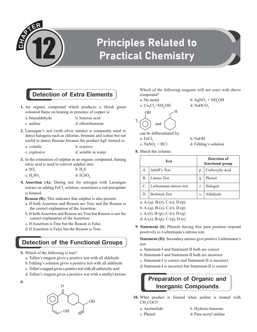 37 Years NEET Previous Year Solved Question Papers Chemistry PYQs Chapterwise Topicwise Solutions For NEET Exam 2025 with Newly Added Topics