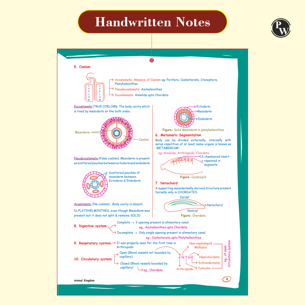 Digital-Book + Zoology Med Easy 2.0 For NEET and Board Exams 2025-26 | Flowcharts, Schematic Diagrams l Samapti Sinha Mahapatra Handwritten Notes
