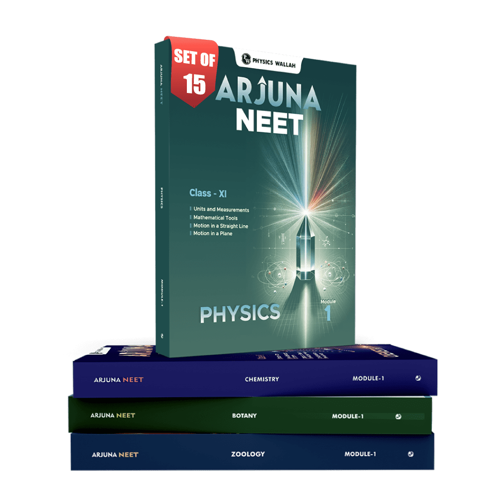 Arjuna for NEET Class 11th Physics, Chemistry, Botany and Zoology Modules with Solutions & 15 OMR Sheet (2024 Edition) Combo Set of 15 Books