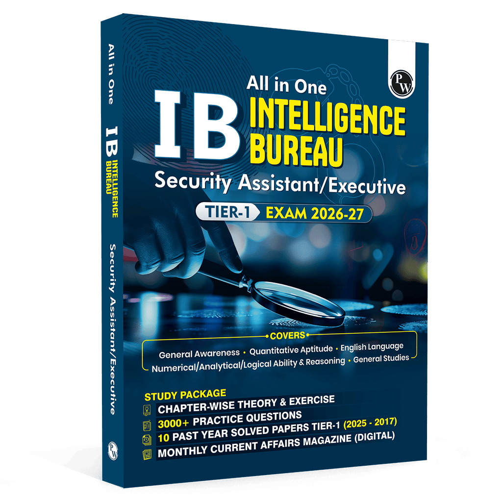 All in One IB (Intelligence Bureau) Security Assistant/Executive Tier-1 Exam 2026-27 | Chapterwise Theory, Short Tricks and 3000+ Practice Questions | 10 Years PYQs (2025-2027)