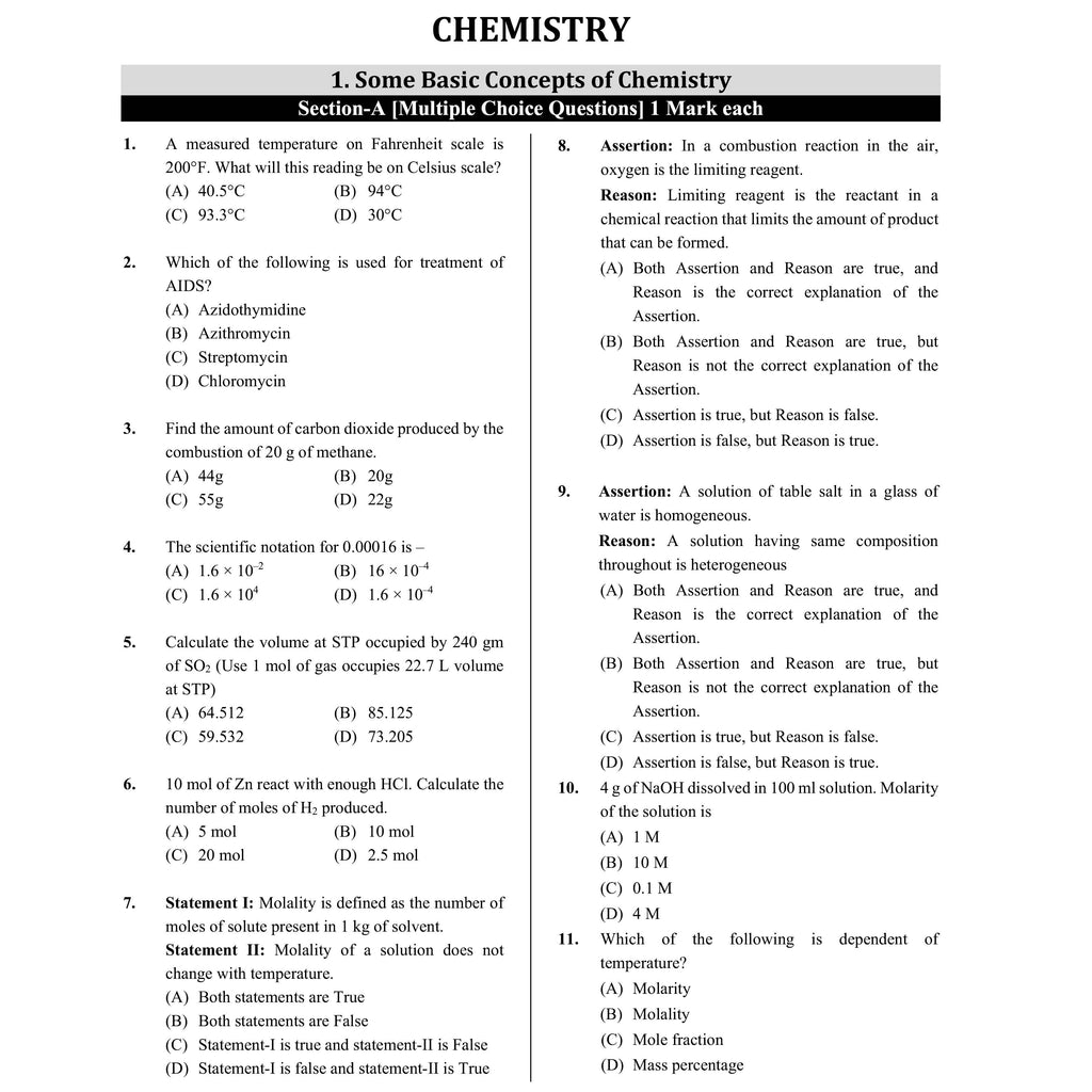 ISC Class 11 Chapter-wise 20 Most Probable Questions For 2027 Board Exams | Physics, Chemistry, Maths, & Biology | Expert Curated Content Based on the Latest Syllabus