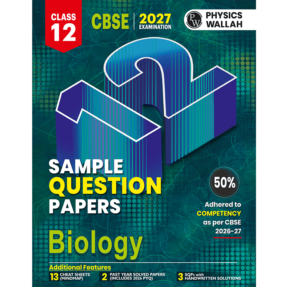 CBSE 12 Sample Question Papers Class 12 Biology For 2027 Board Exam (New Pattern) | 2026 Solved Paper, Chapterwise Mind Maps, Stepwise Marking