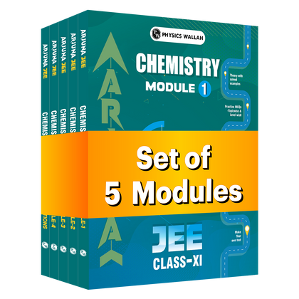 PW Arjuna For JEE Main & Advanced Class 11 Chemistry Modules with Solutions Combo Set of 5 Books (2026 Edition)