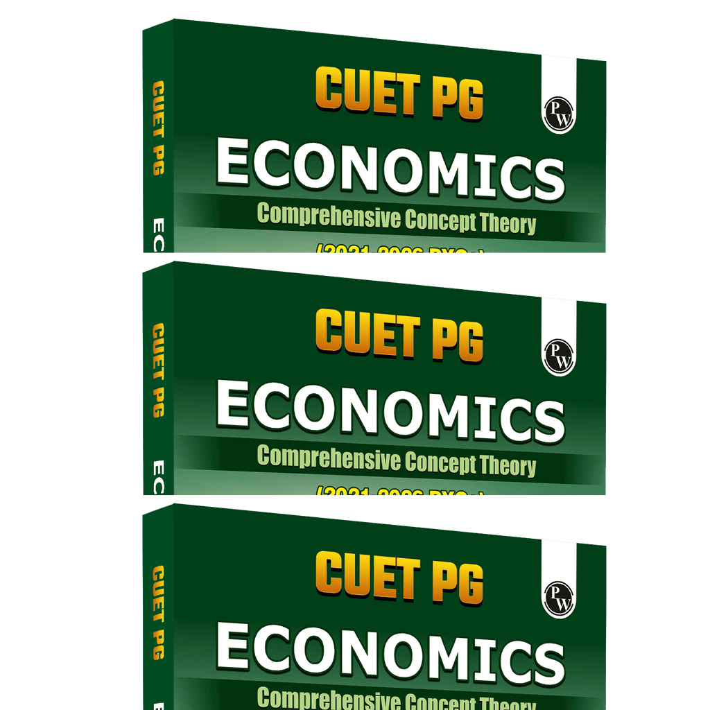 PW CUET PG Economics PYQ 6 Years and Concept Theory Book (2026-2021) | Ideal for JMI, BHU, DU, & Other Central & Universities