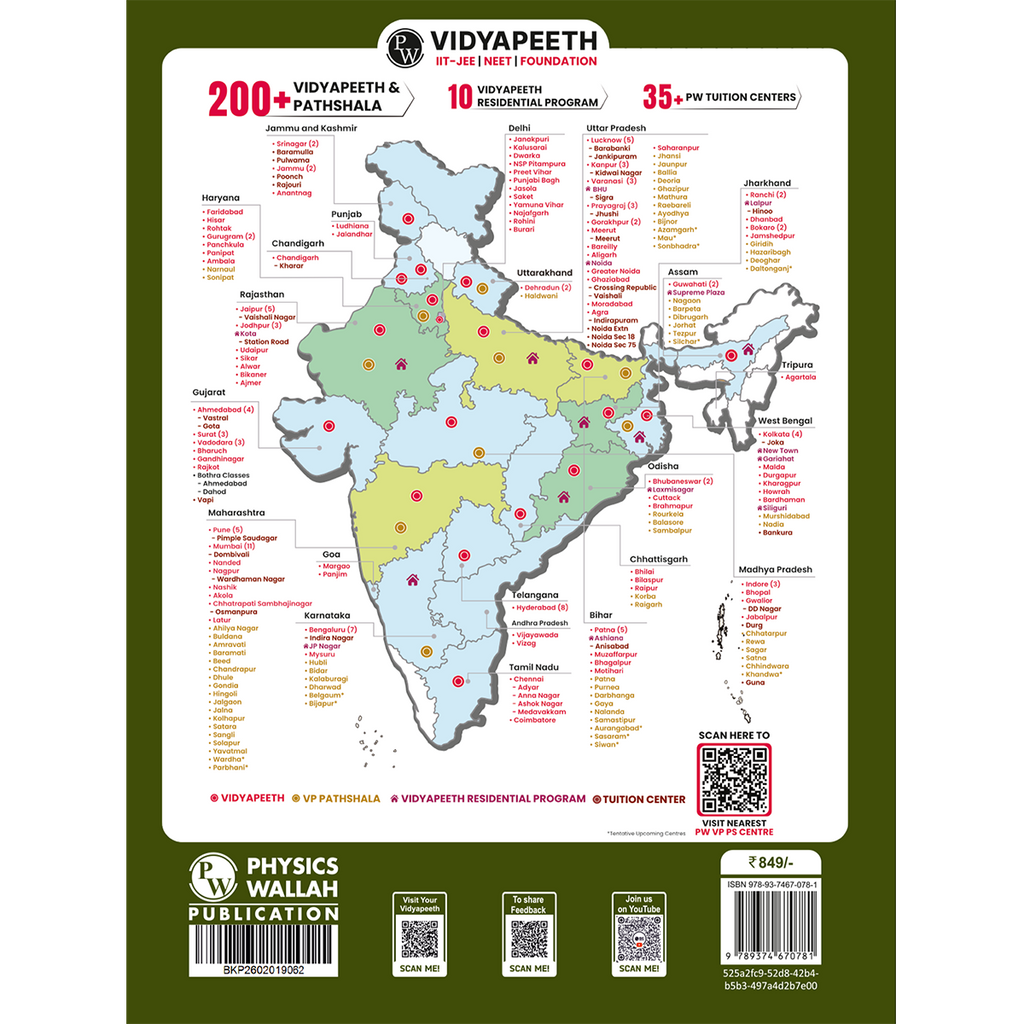 PW ISC Class 11 Chapter-wise Toppers Short Notes For 2027 Exams | Physics, Chemistry, Biology, Maths, English, Geography, History & Civics | Latest ICSE Pattern Aligned
