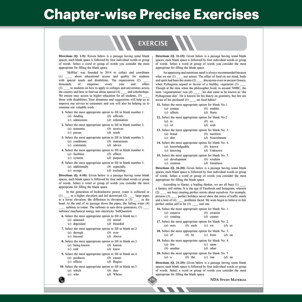 Shaurya NDA Book 2027 – NDA/NA General Ability English | Latest 2026 Solved Paper | Comprehension, Verbal Ability, Vocabulary | Chapterwise Theory, PYQs, Practice Exercises