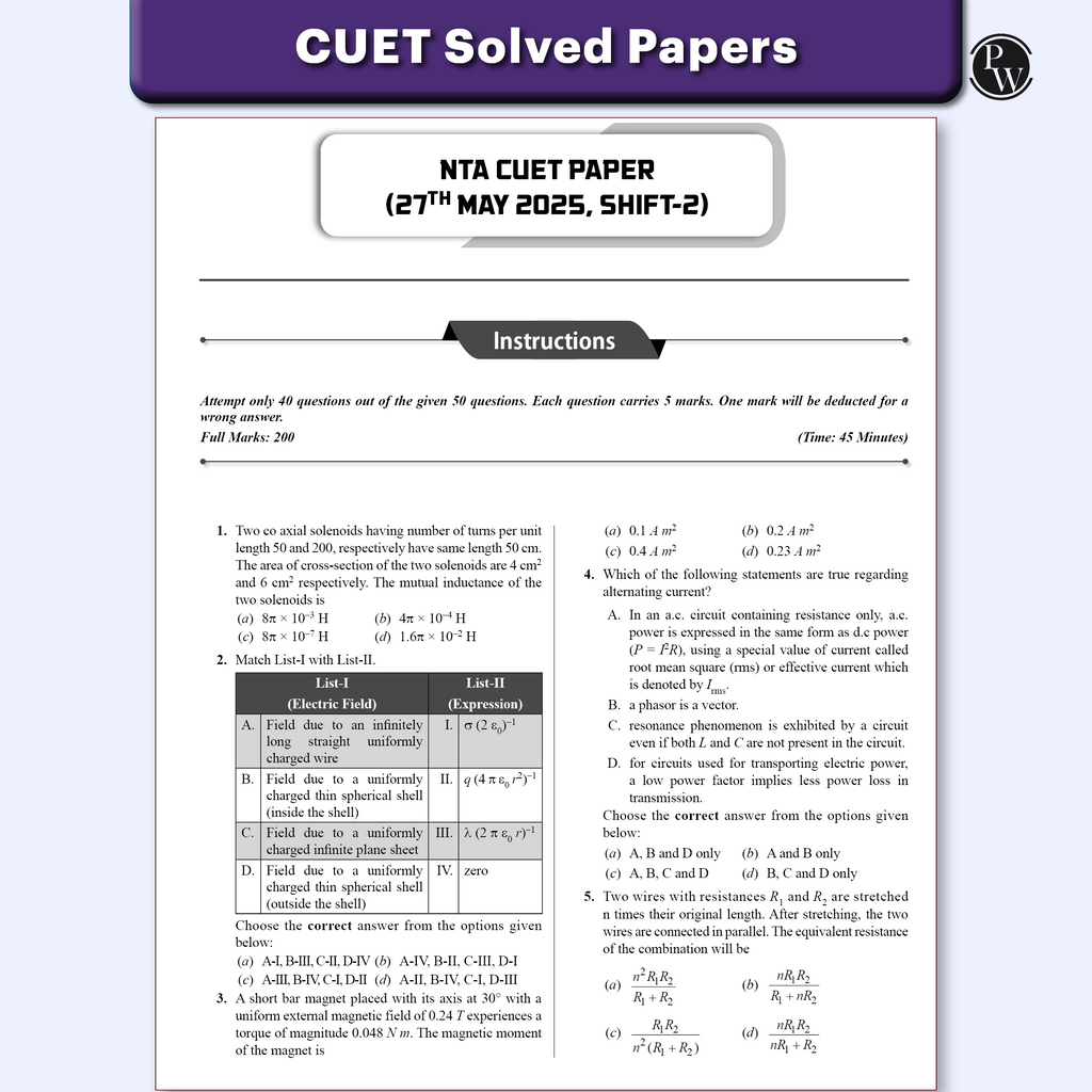 CUET (UG)  Physics, Chemistry, Mathematics, General Aptitude Test & English Combo Set of 5 Books Chapterwise & Topicwise Question Bank For 2026 Exam