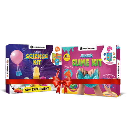Science kit 2-in-1 Gift Set Junior Science Kit & Slime Kit for 4 to 15 Years Old Growing Kids