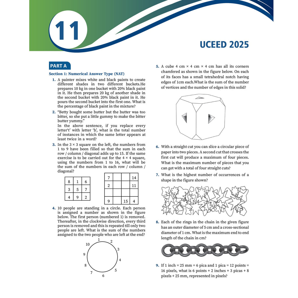 UCEED PYQ BOOK 2026 - 2015 | Latest Syllabus Coverage with Detailed Explanations