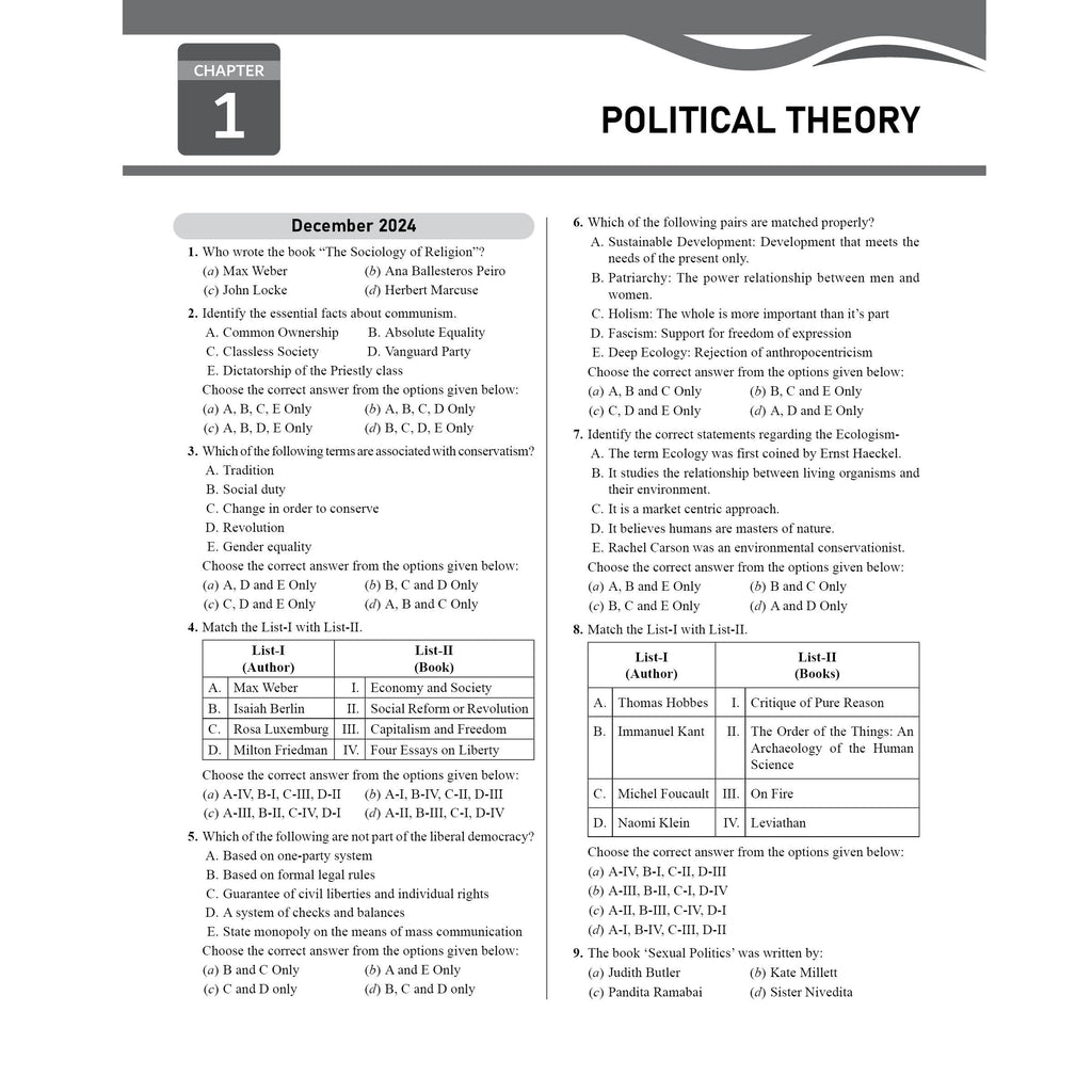 PW UGC-NET Political Science PYQ 12 Years (2014-2025)|Latest December Session Paper Covered|Chapterwise & Yearwise Previous Year Solved Papers For Phd Entrance, SET, GATE, CUET UG & PG