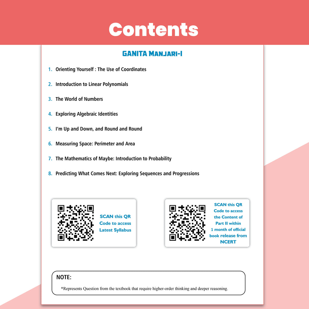 PW CBSE Class 9 Maths Ganita Manjari-1 New NCERT 2026-27 Question and Concept Bank with NCERT Textbook Solutions and Competency Based Questions By Ritik Sir