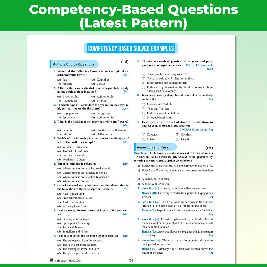 PW CBSE Class 11 Question & Concept Bank (QCB) Biology Chapter-wise and Topic-wise Solved Questions For 2027 Exams with Competency Based Question