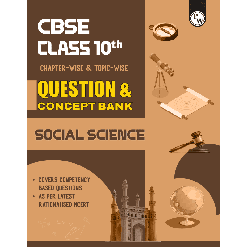 CBSE Class 10th Social Science Question & Concept Bank Chapterwise & Topicwise Exam 2023 - 2024 | Previous year paper covered