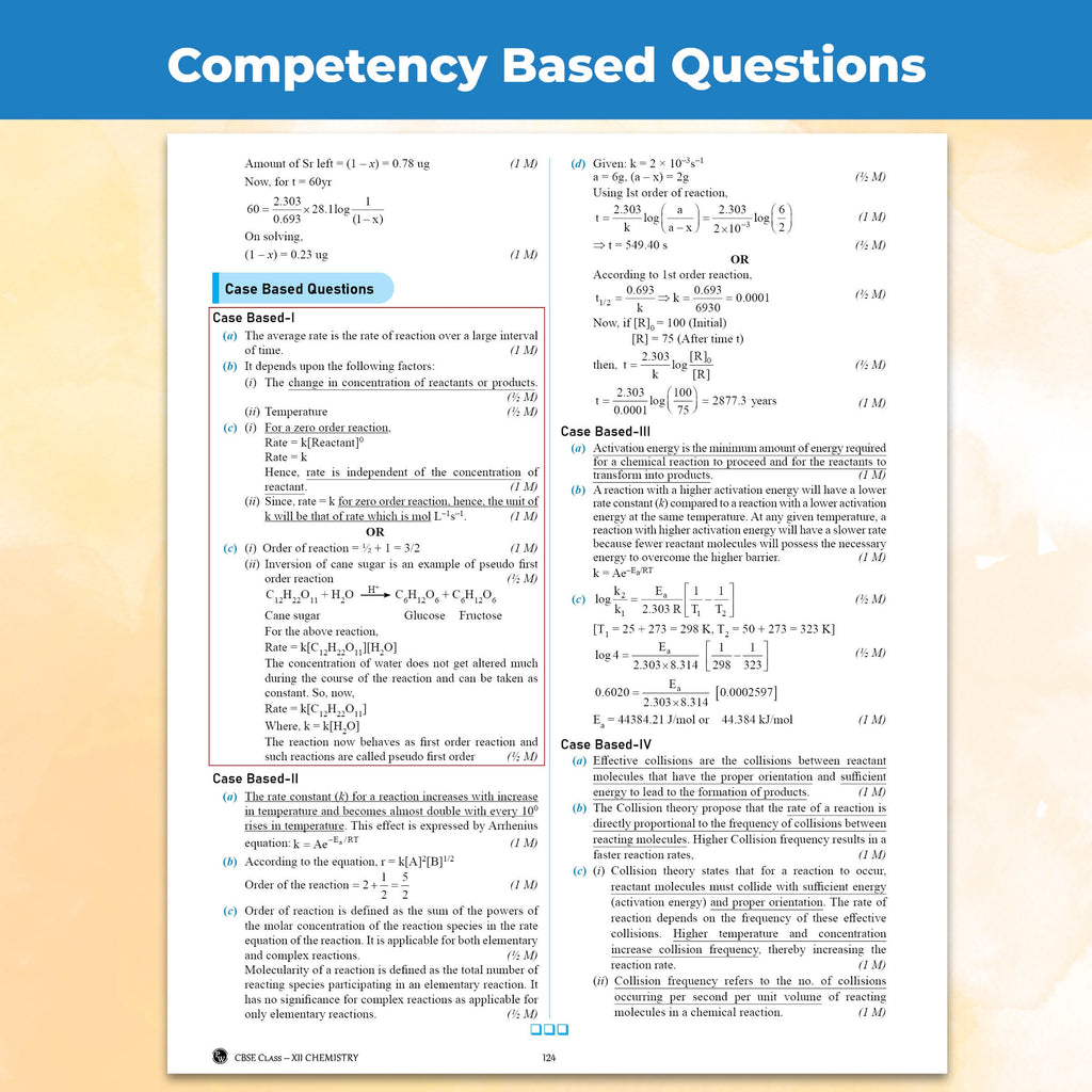 PW CBSE Question & Concept Bank (QCB) Class 12 Chemistry Chapter-wise and Topic-wise Solved Questions By Shourya Mam & Aakash Sir For 2027 Board Exams with 50% Competency Based Question