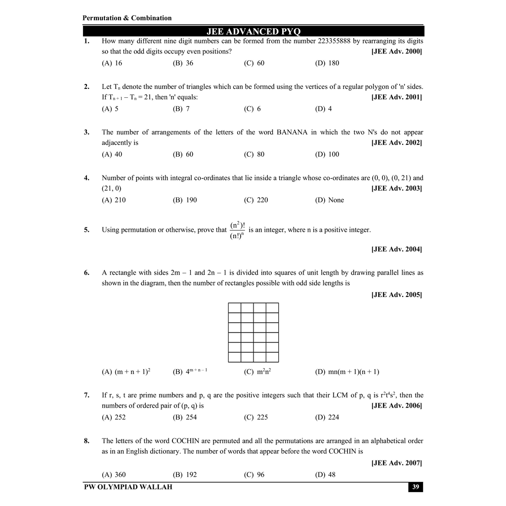 Olympiad Wallah JEEnius Edge 12 Mathematics (Part 1) For 2026 | For JEE, ISI-CMI, IOQM, RMO & Maths Olympiad Exam | Logical & Analytical Problem Sets, JEE-Level Challenges