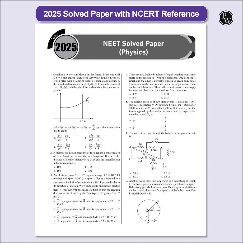 NEET 13 Years PYQs (2025-2013) Chapterwise & Topicwise Solved Papers | Past Year Questions with Detailed Solutions | Extra PYQs of Re-NEET & New Essentials
