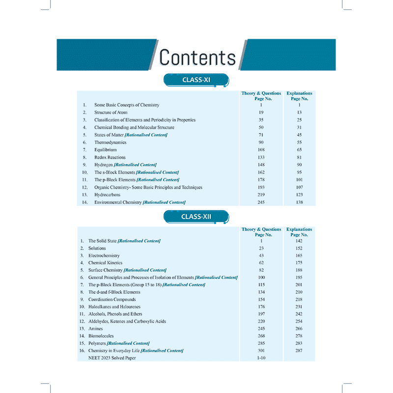 Objective NCERT Punch Physics, Chemistry for Competitive Exams (NEET, JEE & CUET) Edition 2023-2024